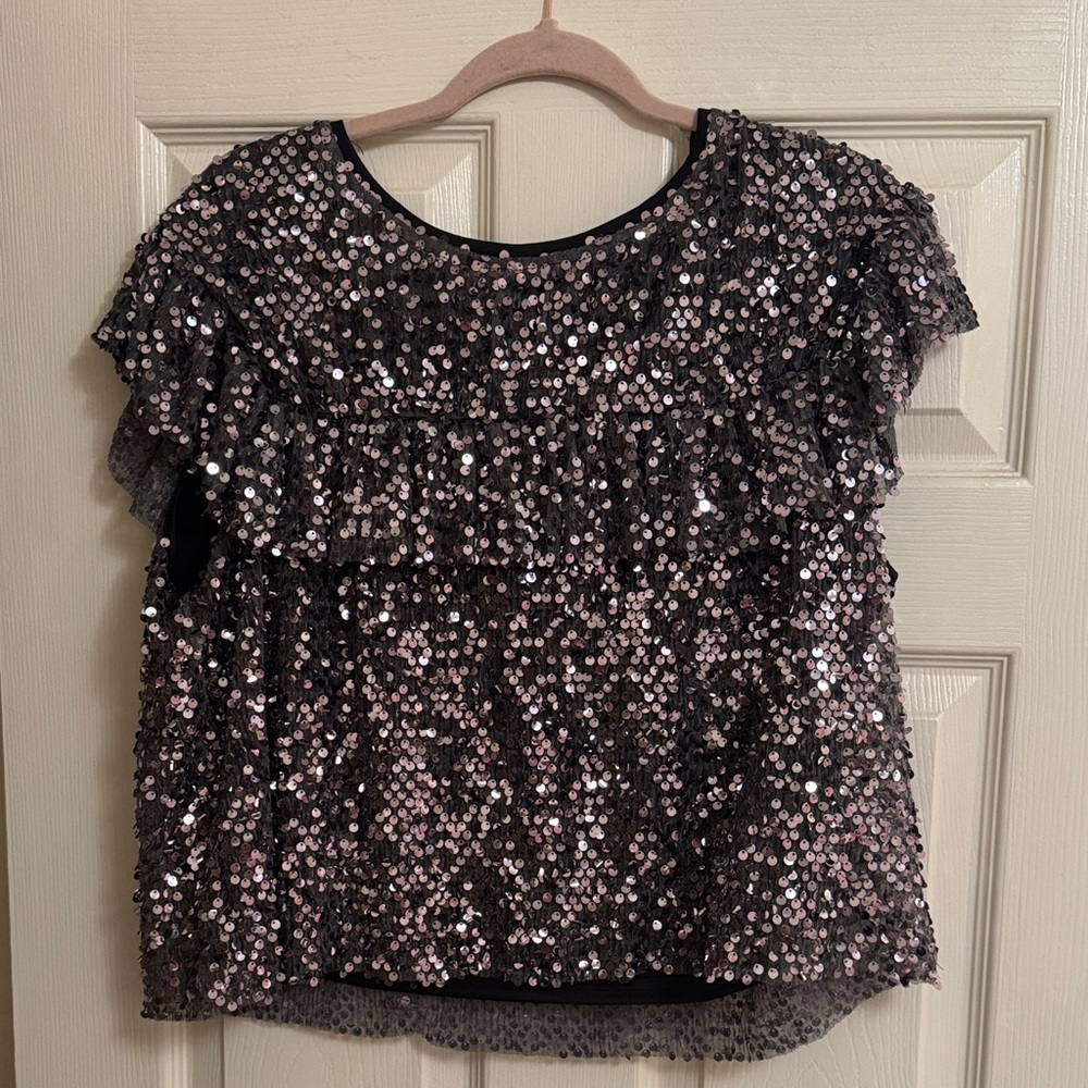 Altar'd State New Year’s Eve sequined top